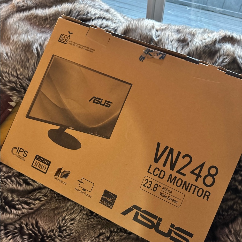 ASUS VN248 23.8" LCD Monitor in Black